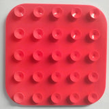 Darrahopens Pet Care > Dog Supplies Pawfriends Silicone Dog Pet Lick Mat Anti-choking Slow Feeder Bath Grooming Helper Red
