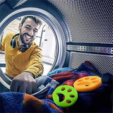 Darrahopens Pet Care > Dog Supplies Pawfriends Soft Pet Hair Remover Clothes Cleaning Lint Catcher Solid Laundry Ball Green