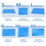 Darrahopens Pet Care > Dog Supplies Pawfriends Summer Pet Ice Cushion Dog Cat Cooling Multi Functional Comfortable Cushion S