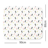 Darrahopens Pet Care > Dog Supplies Pawfriends Washable Pet Dog Pee Pad Reusable Cat Puppy Training Wee Absorbent Mat Bed 80x90