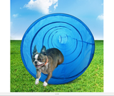 Darrahopens Pet Care > Dog Supplies Portable Pet Dog Agility Training Exercise Tunnel Chute with Carry Bag 5.5M