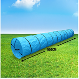 Darrahopens Pet Care > Dog Supplies Portable Pet Dog Agility Training Exercise Tunnel Chute with Carry Bag 5.5M