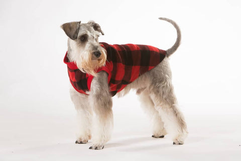 Darrahopens Pet Care > Dog Supplies Red Check Dog Pyjamas