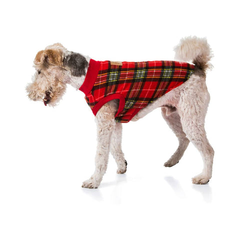 Darrahopens Pet Care > Dog Supplies Red Tartan Dog Pyjamas