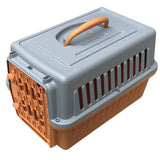 Darrahopens Pet Care > Dog Supplies Small Dog Cat Rabbit Crate Pet Guinea Pig Carrier Kitten Cage Orange