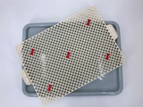 Darrahopens Pet Care > Dog Supplies Small Portable Dog Potty Training Tray Mat Pet Puppy Toilet Trays Loo Pad Blue