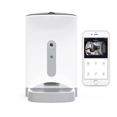 Darrahopens Pet Care > Dog Supplies Smart Automatic Pet Dog Cat Rabbit Feeder Smartphone Camera APP for iPhone Android