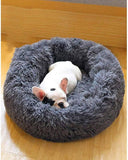 Darrahopens Pet Care > Dog Supplies Soft Dog Bed Round Washable Plush Pet Kennel Cat Bed Mat Sofa Medium 60cm