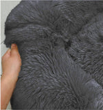 Darrahopens Pet Care > Dog Supplies Soft Dog Bed Round Washable Plush Pet Kennel Cat Bed Mat Sofa Medium 60cm