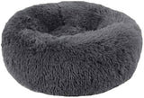 Darrahopens Pet Care > Dog Supplies Soft Dog Bed Round Washable Plush Pet Kennel Cat Bed Mat Sofa Small 50cm