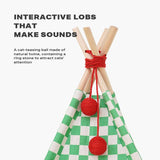 Darrahopens Pet Care > Dog Supplies Solid wood pet tent nest with removable mattress