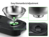 Darrahopens Pet Care > Dog Supplies Stainless Steel Pet Bowl Water Bowls Portable Anti Slip Skid Feeder Dog Rabbit Cat