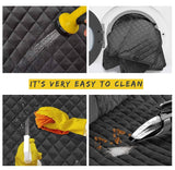 Darrahopens Pet Care > Dog Supplies Waterproof Dog Seat Cover with View Mesh and Scratch Prevent Antislip for Trucks ,Cars and SUV