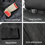 Darrahopens Pet Care > Dog Supplies Waterproof Dog Seat Cover with View Mesh and Scratch Prevent Antislip for Trucks ,Cars and SUV