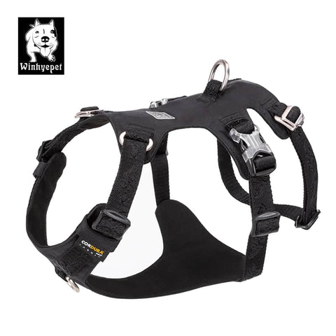darrahopens Pet Care > Dog Supplies Whinhyepet Harness Black XL