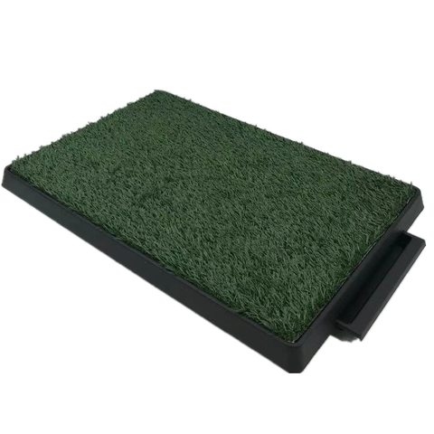 Darrahopens Pet Care > Dog Supplies XL Indoor Dog Puppy Toilet Grass Potty Training Mat Loo Pad pad with 2 grass