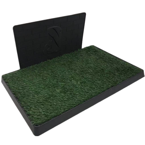 Darrahopens Pet Care > Dog Supplies XL Indoor Dog Puppy Toilet Grass Potty Training Mat Loo Pad pad with 3 grass