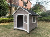 Darrahopens Pet Care > Dog Supplies XL Timber Pet Dog Kennel House Puppy Wooden Timber Cabin With Door