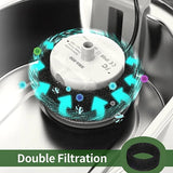Darrahopens Pet Care > Dog Supplies YES4PETS 16 x Pet Dog Cat Fountain Filter Replacement Activated Carbon Exchange Filtration System Automatic Water Dispenser Compatible