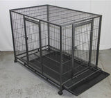 Darrahopens Pet Care > Dog Supplies YES4PETS XL Pet Dog Cat Cage Metal Crate Kennel Portable Puppy Cat Rabbit House