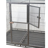 Darrahopens Pet Care > Dog Supplies YES4PETS XXL Pet Dog Cat Cage Metal Crate Kennel Portable Puppy Cat Rabbit House
