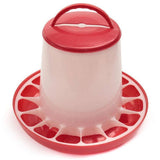 Darrahopens Pet Care > Farm Supplies 6Kg Automatic Chicken Feeder - Plastic Poultry Chook Hen Feeding Seed Bucket