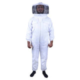 darrahopens Pet Care > Farm Supplies Beekeeping Bee Full Suit Standard Cotton With Round Head Veil S