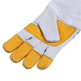 darrahopens Pet Care > Farm Supplies Beekeeping Bee Gloves Cow Hide Ventilated  Heavy Duty Gloves  2XL