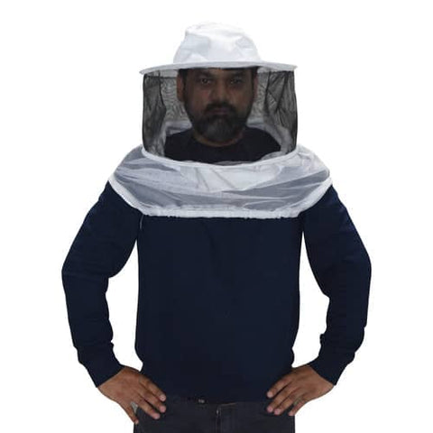 darrahopens Pet Care > Farm Supplies Beekeeping Bee Half Body Round Head Veil Protective Gear