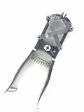 darrahopens Pet Care > Farm Supplies Cattle Lamb Sheep Stainless Steel Elastrator Castrating Plier with 100 Rubber