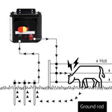 darrahopens Pet Care > Farm Supplies Giantz 1000M Electric Fence Wire Tape Poly Stainless Steel Temporary Fencing Kit