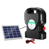 Darrahopens Pet Care > Farm Supplies Giantz 20km Electric Fence Energiser Solar Energizer Charger Farm Animal 1.2J