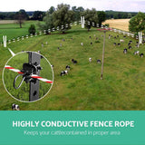 darrahopens Pet Care > Farm Supplies Giantz 500m Stainless Steel Polywire Poly Tape Electric Fence
