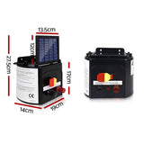darrahopens Pet Care > Farm Supplies Giantz 5km Solar Electric Fence Charger Energiser