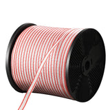 darrahopens Pet Care > Farm Supplies Giantz Electric Fence Wire 400M Tape Fencing Roll Energiser Poly Stainless Steel