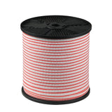 darrahopens Pet Care > Farm Supplies Giantz Electric Fence Wire 400M Tape Fencing Roll Energiser Poly Stainless Steel