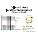 Darrahopens Pet Care > Farm Supplies i.Pet Poultry Chicken Fence Netting Electric wire Ducks Goose Coop 25Mx125CM