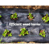 darrahopens Pet Care > Farm Supplies Instahut 1.83m x 30m Weedmat Weed Control Mat Woven Fabric Gardening Plant PE