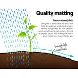 darrahopens Pet Care > Farm Supplies Instahut 1.83m x 30m Weedmat Weed Control Mat Woven Fabric Gardening Plant PE