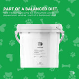 Darrahopens Pet Care > Pet Food 1Kg Dog Treat Pig Ear Strips Bucket - Dehydrated Australian Healthy Puppy Chew