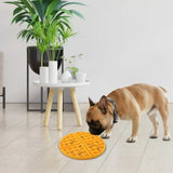 Darrahopens Pet Care > Pet Food Dog Woofle Lick Mat - Food and Treat Sticky Slow Feeder Pad - Calming Toy