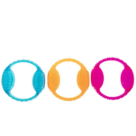 Darrahopens Pet Care > Toys 4 x Dog Puppy Rubber Dental Hygiene Chew Play Toy Dog Toy Treat Holder