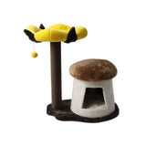 Darrahopens Pet Care > Toys CATIO Cat House With Enchanted Flower Cat Scratching Tree