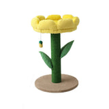 Darrahopens Pet Care > Toys CATIO Yellow Camelia Flower Cat Scratching Tree