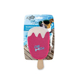 Darrahopens Pet Care > Toys Dog Drinking Sponge Soak - Strawberry Ice Cream Shape Chew Play Toy AFP - Pink
