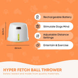 Darrahopens Pet Care > Toys Hyper Fetch Maxi Dog Ball Thrower - Large Interactive Pet Toy Launcher