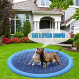 Darrahopens Pet Care > Toys Pawfriends Thick Anti-Skid Pet Water Spray Mat Children Playing Outdoor Water Spray Mat M