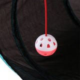 darrahopens Pet Care > Toys Pet Cat Kitten Puppy 4-Way Tunnel Play Toy Foldable Funny Exercise Tunnel Rabbit