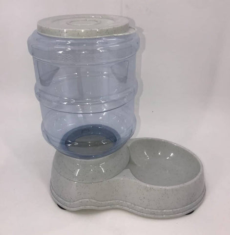 Darrahopens Pet Care YES4PETS 3.8 L Gravity Pet Dog Cat Guinea Pig Food Feeder Bowl Dispenser