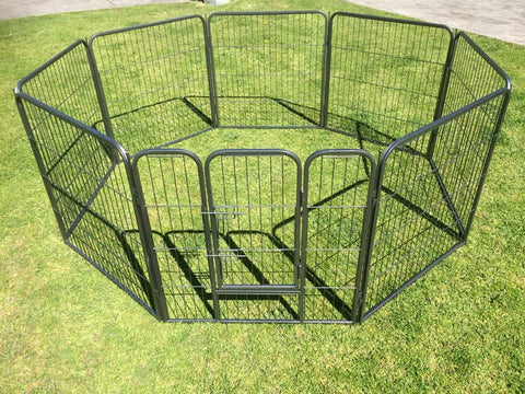 Darrahopens Pet Care YES4PETS 80 cm Heavy Duty Pet Dog Puppy Cat Rabbit Exercise Playpen Fence